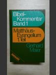 Bibel-Kommentar Band 1 Matthäus-Evangelium Teil 1 - náhled