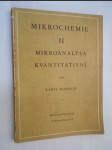 Mikrochemie. Díl 2, Mikroanalysa kvantitativní - náhled