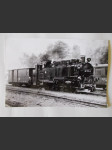Parní vlak - dobové foto 18x13 cm - náhled