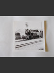 Parní vlak - dobové foto 9x9 cm - náhled
