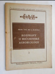 Rozpravy o mičurinské agrobiologii - náhled