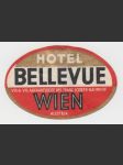 Rakousko Etiketa Hotel Bellevue Wien - náhled