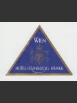 Rakousko Etiketa Hotel Erzherzog Rainer Wien - náhled