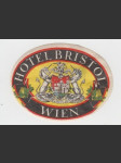 Rakousko Etiketa Hotel Bristol Wien - náhled