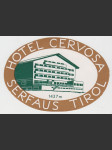 Rakousko Etiketa Hotel Cervosa Serfaus Tirol - náhled