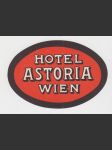 Rakousko Etiketa Hotel Astoria Wien - náhled