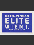 Rakousko Etiketa Hotel-Pension Elite Wien - náhled