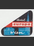Rakousko Etiketa Hotel Europa Wien - náhled