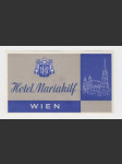 Rakousko Etiketa Hotel Mariahilf Wien - náhled