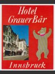 Rakousko Etiketa Hotel Grauer Bär Innsbruck - náhled