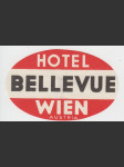 Rakousko Etiketa Hotel Bellevue Wien - náhled