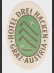 Rakousko Etiketa Hotel Drei Hacken Graz - náhled