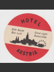 Rakousko Etiketa Hotel Austria - náhled