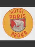 Etiketa Hotel Paris Praha - náhled