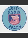 Etiketa Hotel Paris Praha - náhled