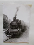 Parní vlak - dobové foto 13x9 cm - náhled