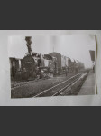 Parní vlak - dobové foto 10,5 x 15 cm - náhled