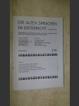 Die alten Sprachen im Unterricht 2/91 - náhled