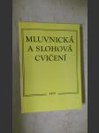 Mluvnická a slohová cvičení - náhled