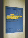 Der altsprachliche Unterricht. Lateinunterricht in Universitätskursen II 3/84 - náhled