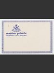 Portugal vintage etiketa Madeira Palácio Hotel Funchal - náhled