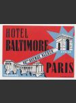 Francie Etiketa Hotel Baltimore Paris - náhled
