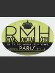 Francie Etiketa Royal Monceau Hotel Paris - náhled