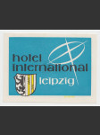 Německo Etiketa Hotel International Leipzig - náhled