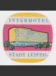 Německo Etiketa Inter Hotel Stadt Leipzig - náhled