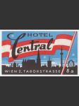 Rakousko Etiketa Hotel Central Wien - náhled