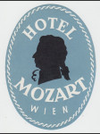 Rakousko Etiketa Hotel Mozart Wien - náhled