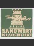 Rakousko Etiketa Hotel Sandwirt Klagenfurt - náhled