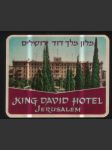 Israel Etiketa King David Hotel Jerusalem - náhled