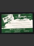 U.S.A. Etiketa The Manger Hotel Cleveland Ohio - náhled