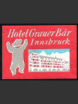 Rakousko Etiketa Hotel Grauer Bär Innsbruck - náhled