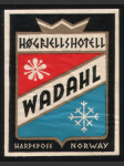 Norsko Etiketa Høgfjellshotell Wadahl - náhled