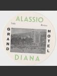 Itálie Etiketa Grand Hotel Diana Alassio - náhled