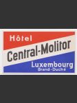 Lucembursko Etiketa Hotel Central-Molitor Luxembourg - náhled