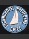 Švýcarsko Etiketa Strandhotel Spiez - náhled