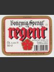 Pivní etiketa Bohemia Special Regent Export - náhled