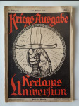 Reclams Universum Kriegsausgabe Heft 5 29. October 1914 - náhled