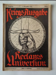 Reclams Universum Kriegsausgabe Heft 6 5. November 1914 - náhled