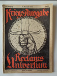 Reclams Universum Kriegsausgabe Heft 8 19. November 1914 - náhled