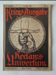 Reclams Universum Kriegsausgabe Heft 28 15. April 1915 - náhled