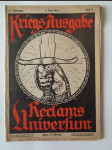 Reclams Universum Kriegsausgabe Heft 35 3. Juni 1915 - náhled