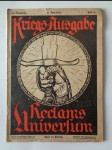 Reclams Universum Kriegsausgabe Heft 36 10. Juni 1915 - náhled