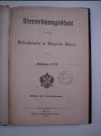 Verordnungsblatt für das Volksschulwesen im Königreiche Böhmen - náhled