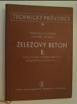 Železový beton. 2. díl, Tabulky pro výpočet průřezů betonových konstrukcí - náhled