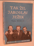 Tak žil Jaroslav Ježek - náhled