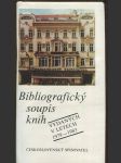 Bibliografický soupis knih vydaných v letech 1979-1983 Československý spisovatel - náhled
